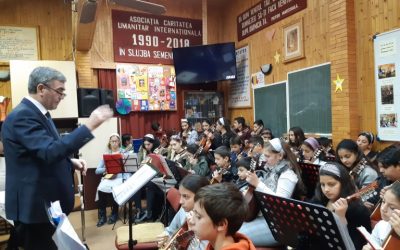 Vizita orchestrei tinerilor din Cojocna, 7 decembrie 2018